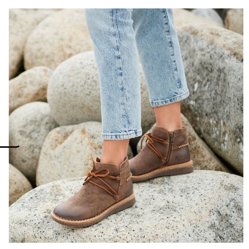 Born Calyn Suede Leather Boot